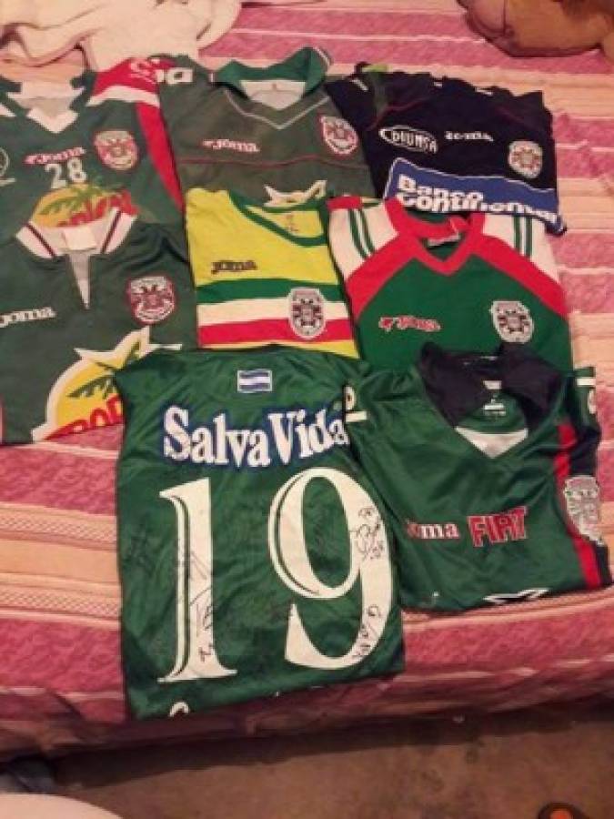 La espectacular colección de camisetas del Marathón de Honduras