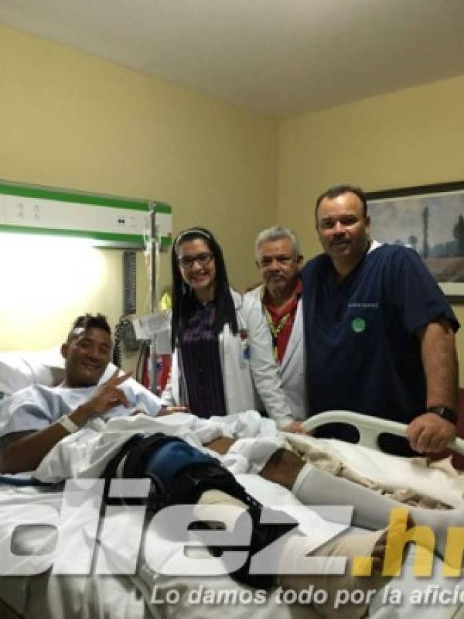Así se recuperó Garrido de la lesión por la que le hubiesen cortado la pierna