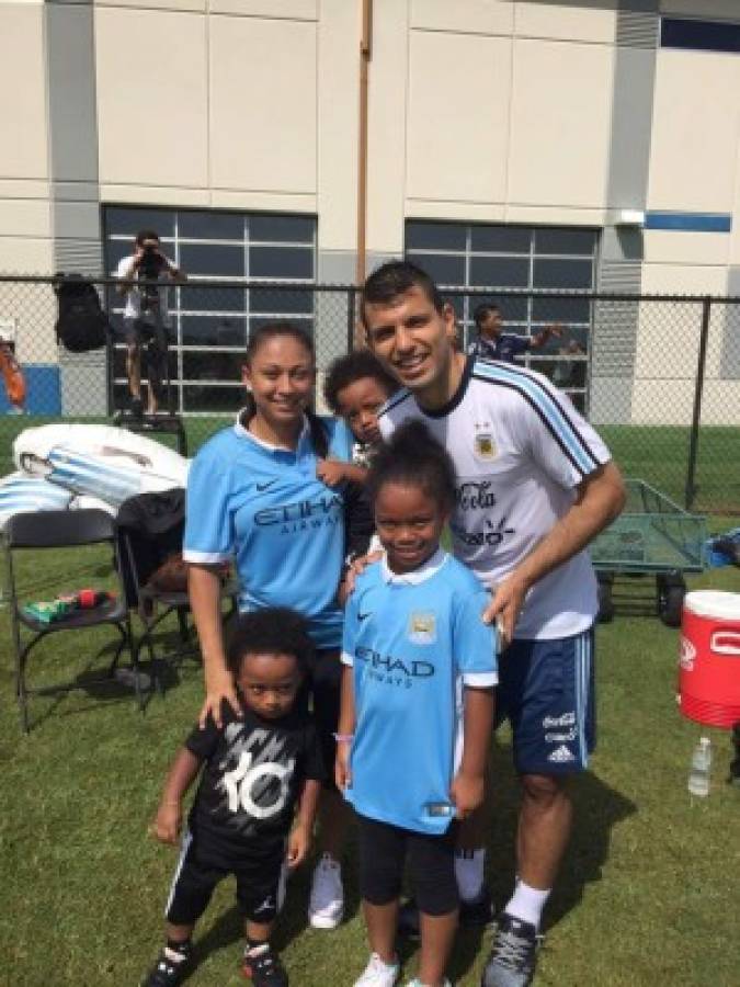 FOTOS: Los hijos de Boniek García en el entrenamiento de Argentina