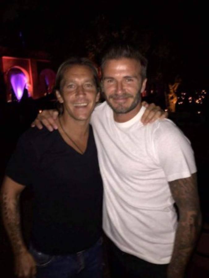 David Beckham celebra su cumpleaños 40 por todo lo alto en Marrakech