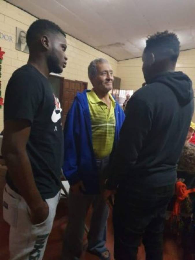 Romell Quioto y su gesto con asilo de ancianos donde está recluido exgloria del Olimpia y Selección de Honduras