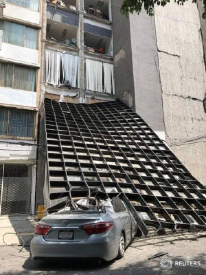 FOTOS: Las impactantes imágenes del terremoto que sacudió México