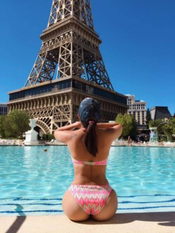 FOTOS: ¡Elsa Oseguera paraliza Las Vegas con un bikini ajustado!