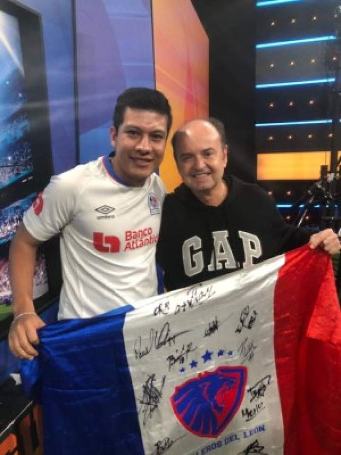 Aficionado de Olimpia estuvo en el último programa de 'El Chiringuito' en 2019   