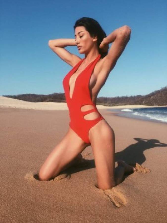 Michelle León, la espectacular modelo mexicana seguidora del béisbol