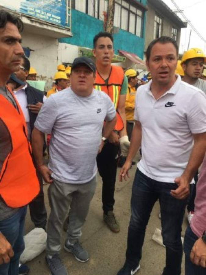 México nunca los olvidará: Futbolistas se suman a ayudar tras terremoto