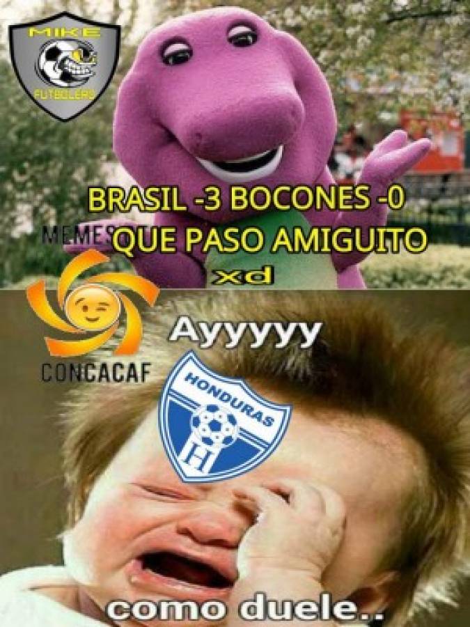 ¡Destrozan en memes a Honduras por goleada de Brasil en el Maracaná!