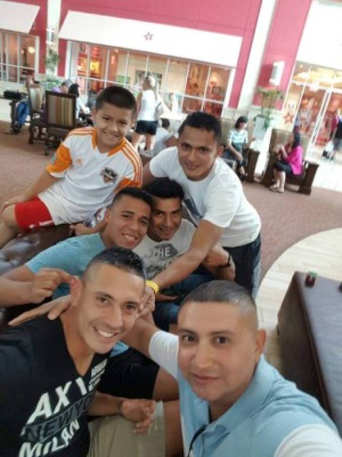 Así disfrutan sus vacaciones los futbolistas hondureños