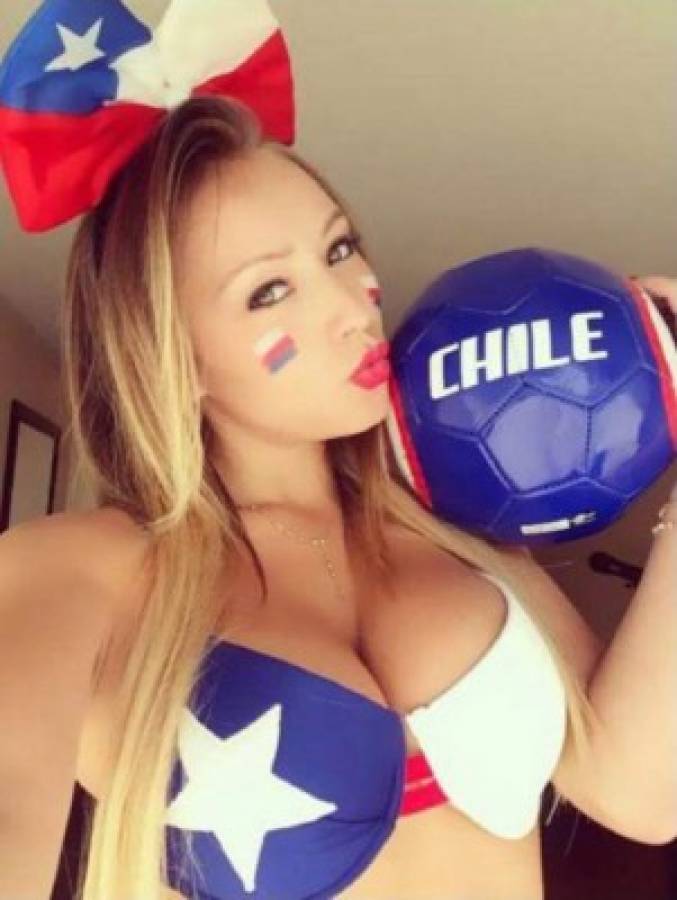GALERÍA: Con estas fotos Daniella Chávez enloqueció a chilenos y humilló a los brasileños