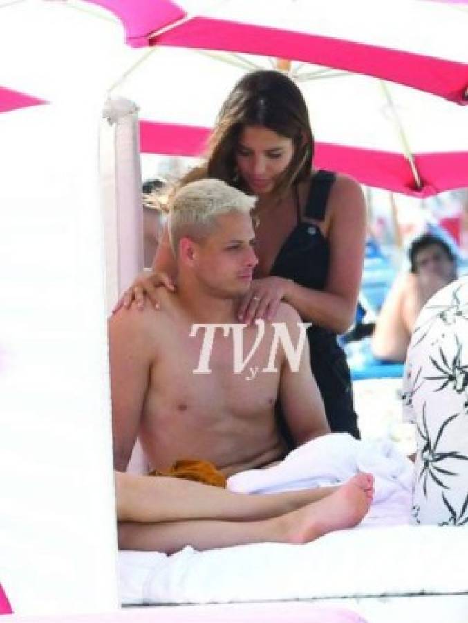 Fotos: Captan a Chicharito Hernández con modelo australiana Sarah Kohan