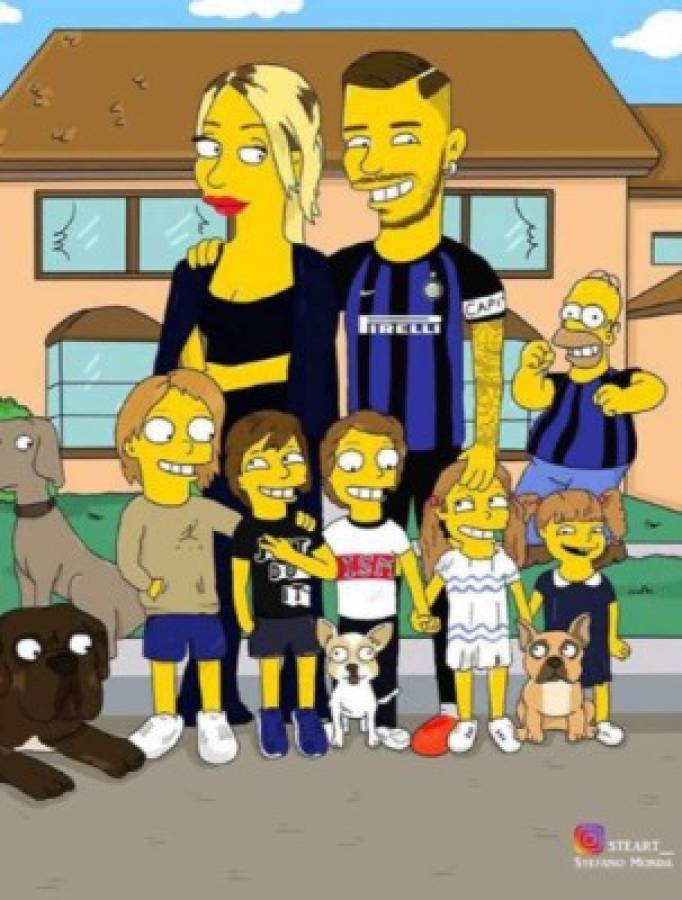 Imperdible: Así se ven Messi, Cristiano Ronaldo y las estrellas del fútbol en los Simpsons