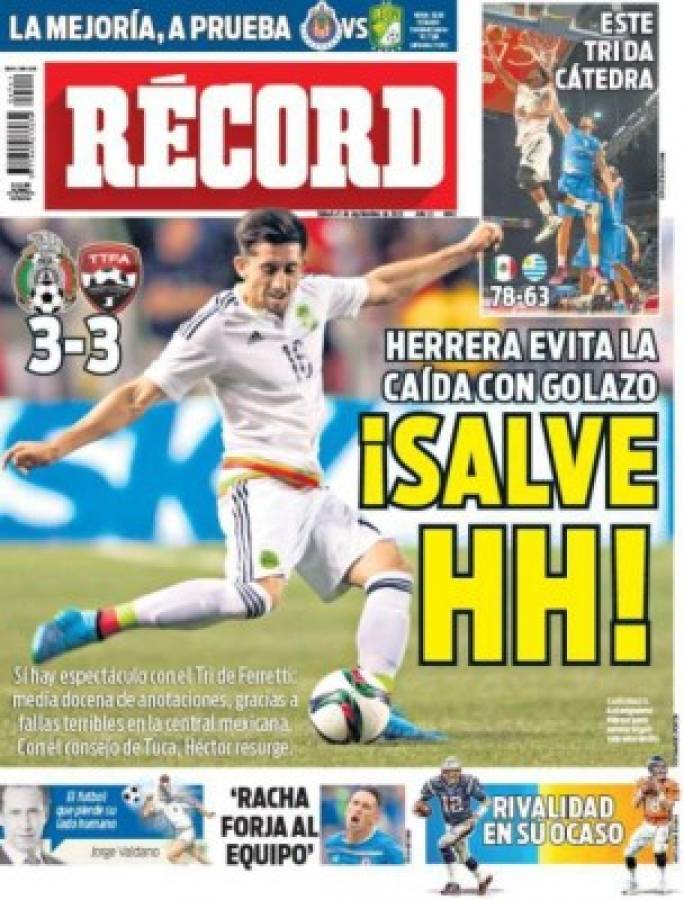 Las portadas de hoy en los principales diarios deportivos del mundo