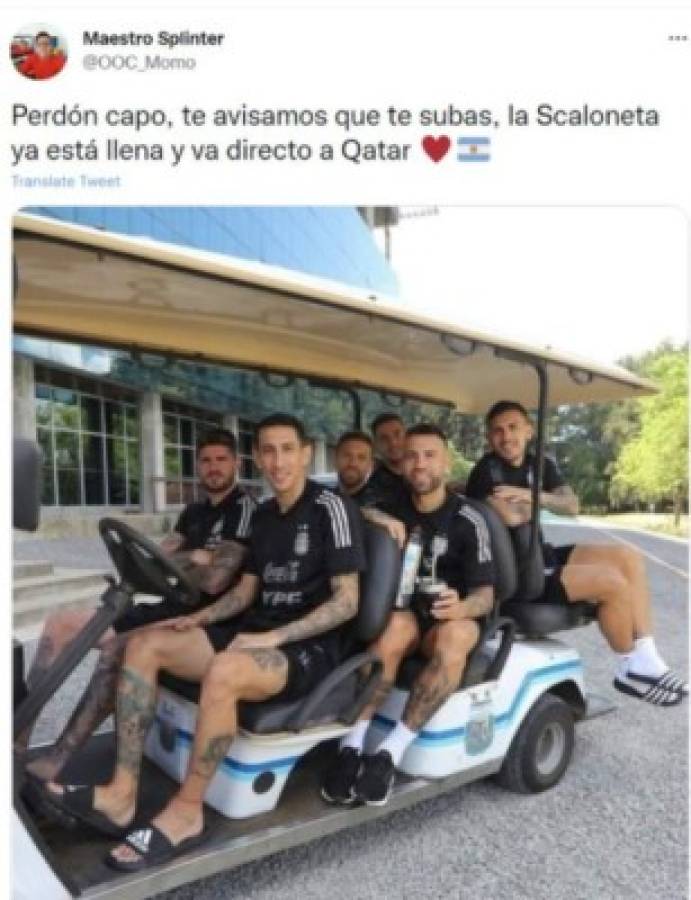 Argentina se clasificó al Mundial de Qatar y los memes estallan con Messi y Scaloni