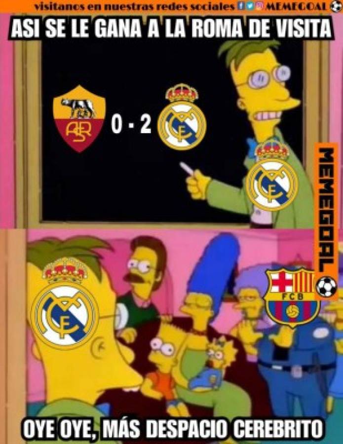 Destrozan a Isco y al Barça: Los memes del triunfo del Real Madrid sobre la Roma
