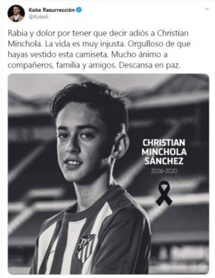 Inmenso dolor en el Atlético de Madrid: Muere promesa rojiblanca de tan solo 14 años