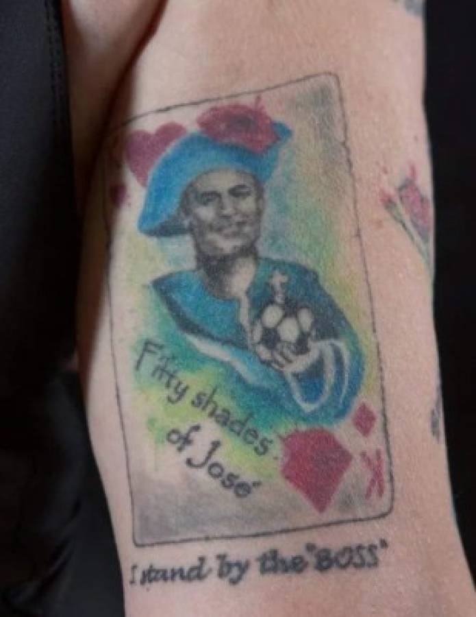 Increíble: Fanática de José Mourinho tiene 38 tatuajes de él y aumentó tras su fichaje por el Tottenham  