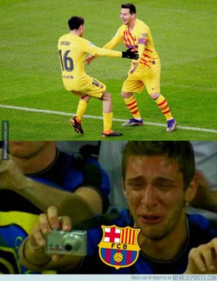 Los memes de la goleada del Barcelona de Messi y del empate del Real Madrid con el Osasuna