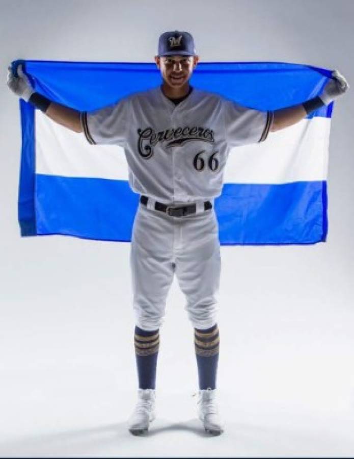 Él es Mauricio Dubón, el segundo beisbolista hondureño en jugar en la MLB
