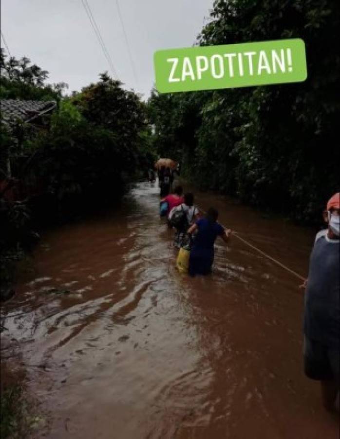 Impactantes imágenes de la tormenta que arrasó en El Salvador y dejó pérdidas humanas