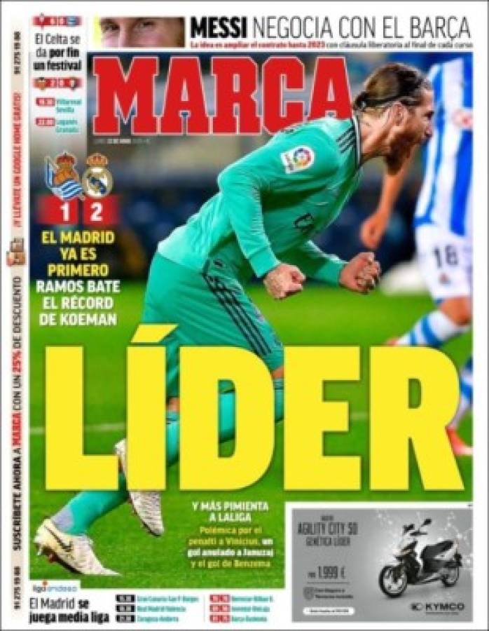 Las polémicas portadas del revuelo generado por el Real Madrid y el VAR en España