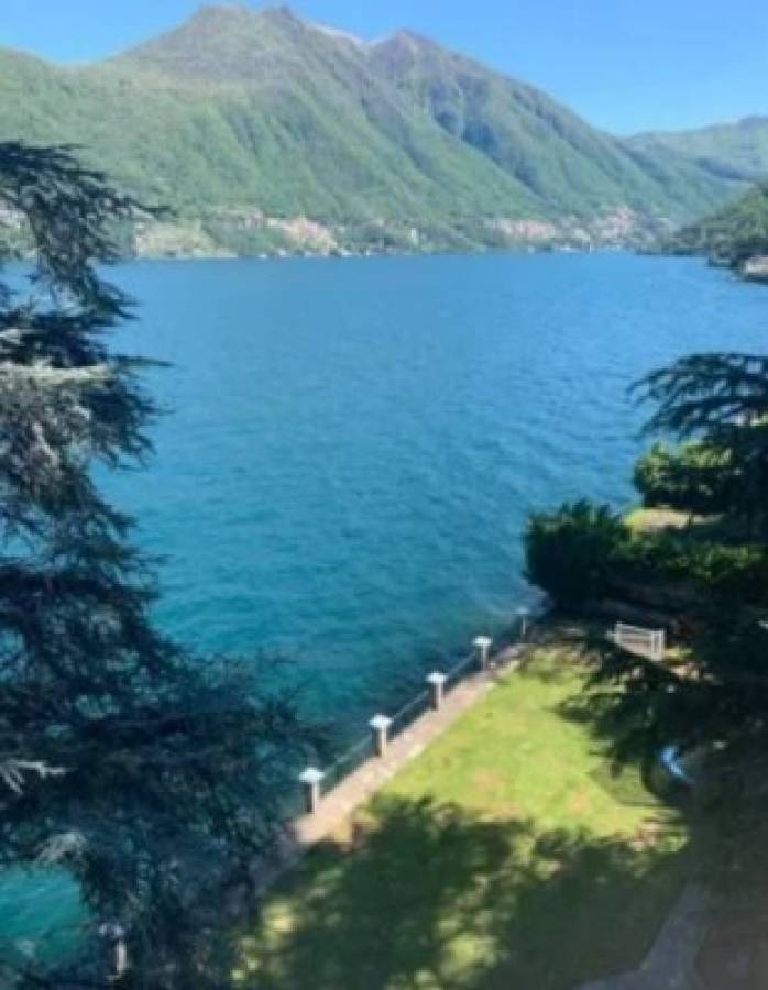 Con vista al lago: La mansión donde Icardi y Wanda Nara pasan la cuarentena en Italia