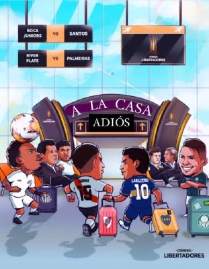 Una ola de memes hace pedazos a Boca Juniors por ser humillado por Santos en la Copa Libertadores