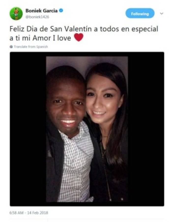 Así festejan el Día de San Valentín los futbolistas hondureños