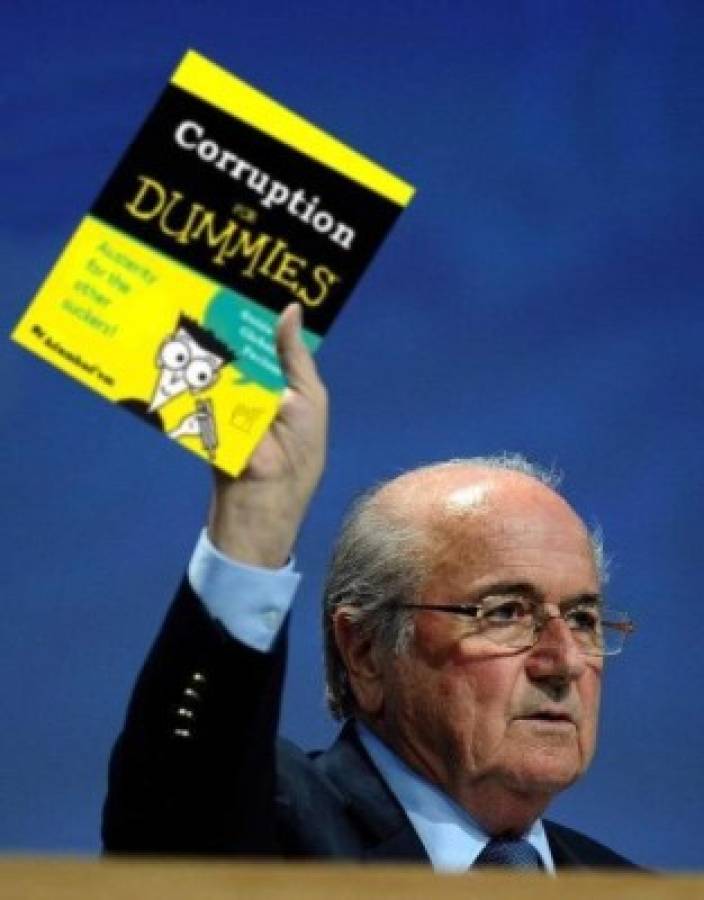 Los memes no perdonaron a Blatter y Platini