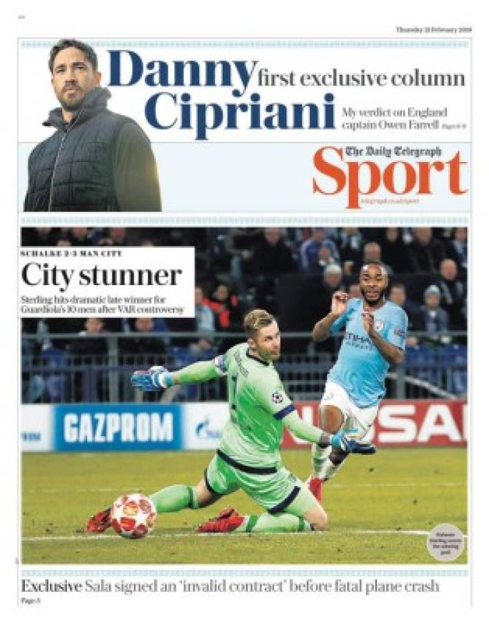 Las portadas internacionales: 'CR7, salva a esta Juve'