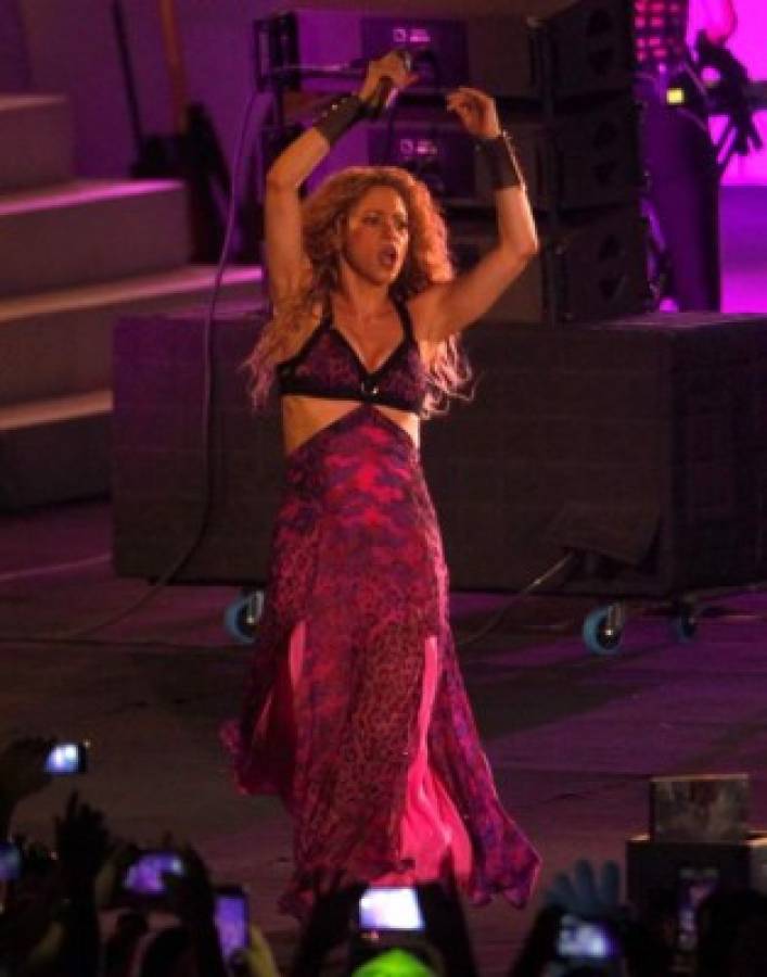 Shakira se roba las miradas en la inauguración de los Juegos de Barranquilla