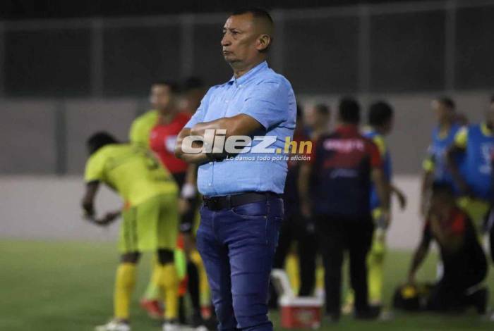 El entrenador de Olancho FC, Humberto Rivera, confía en poder remontar el domingo en Juticalpa. Foto Diez: Emilio Flores.