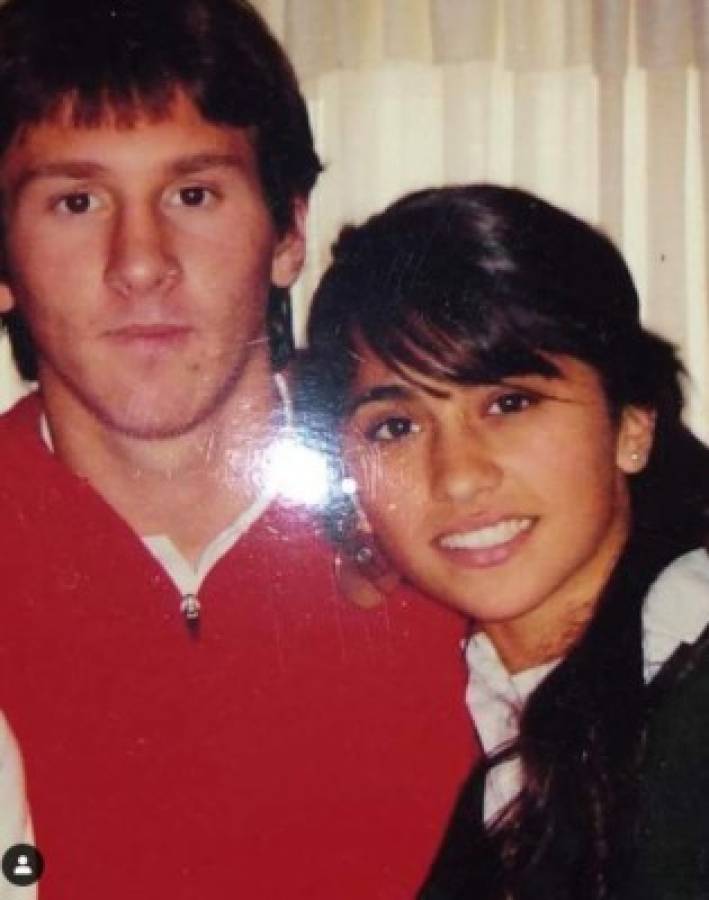 Antes y después: El tremendo cambio de Antonella Roccuzzo, Lionel Messi reveló una nueva foto 