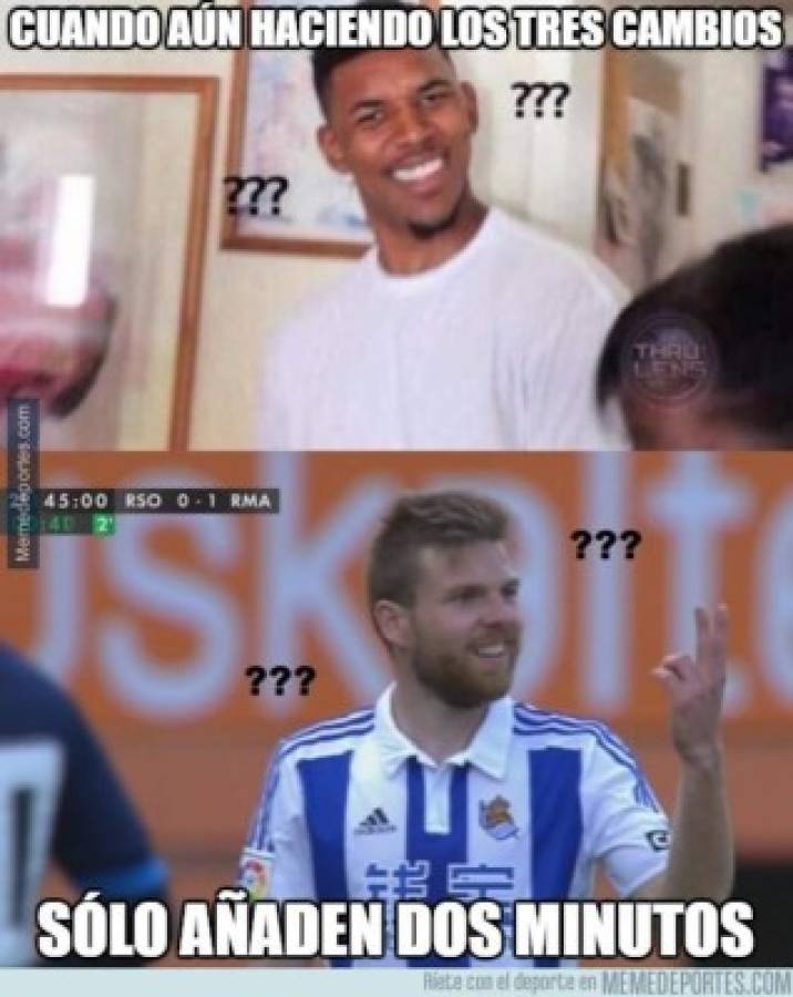 Pese a vencer a Real Sociedad, Real Madrid no se salva de los memes