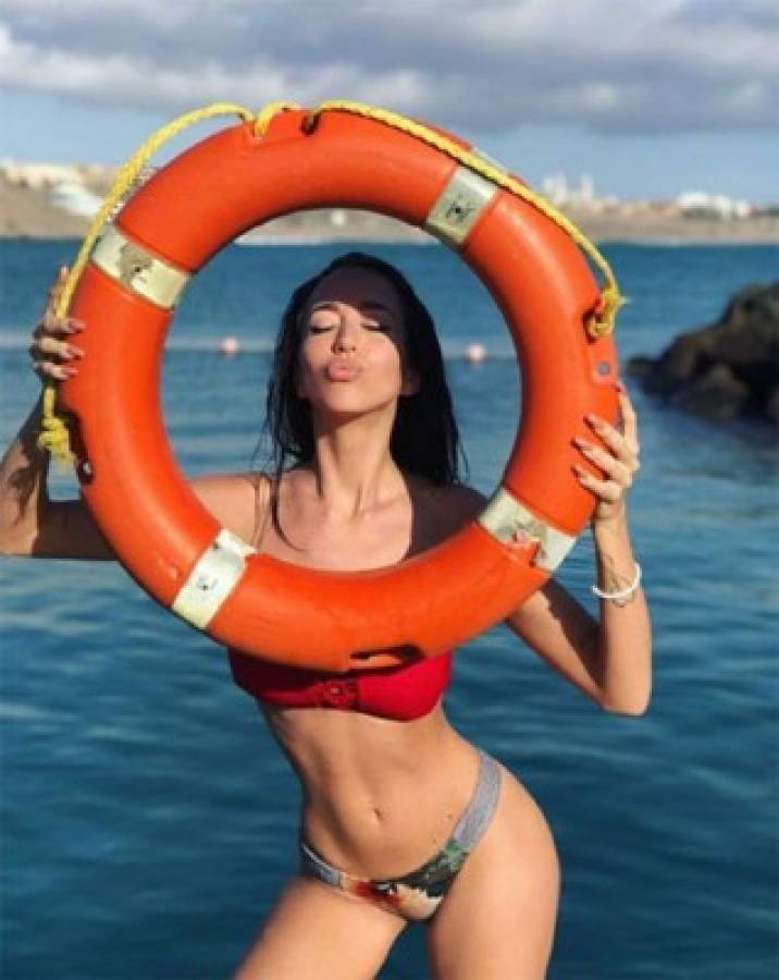 Aurah Ruiz, la ex de un crack del Madrid a quien critican por sus cirugías y por usar photoshop