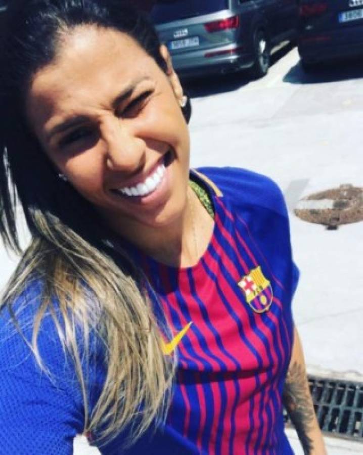 Fabiana da Silva, la sexi jugadora brasileña que fichó el Barcelona