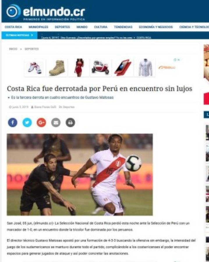 Prensa tica: Costa Rica 'sin identidad' y 'con dudas' a Copa Oro