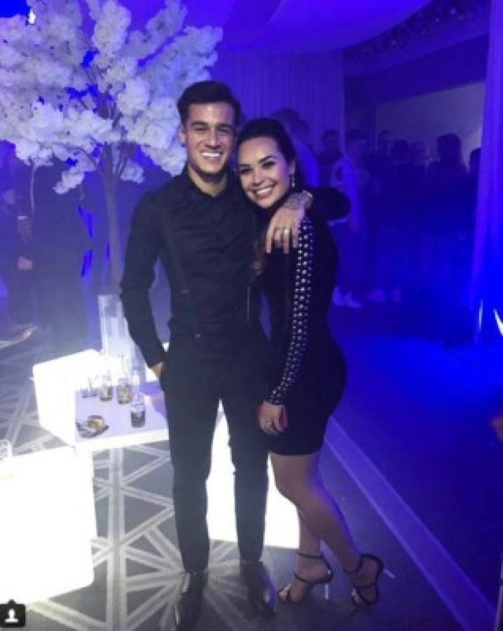 ¡HERMOSA! Así es la novia de Coutinho que seguramente levantará suspiros en Barcelona