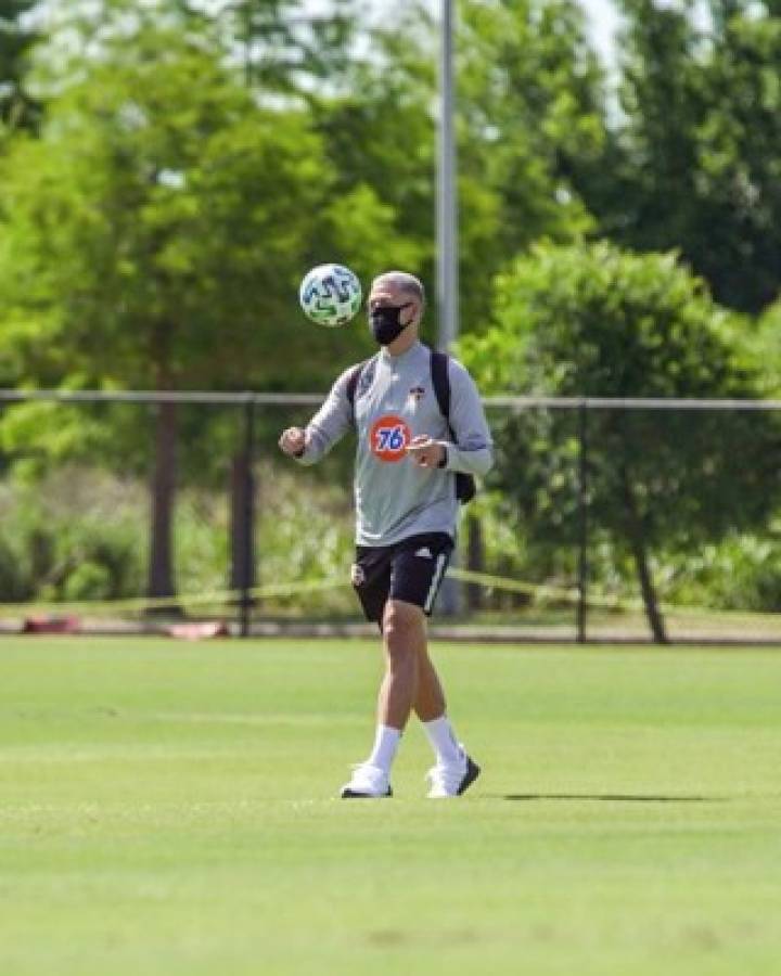 ¡Los hondureños llegaron con mascarilla! El regreso de los clubes de la MLS a los entrenos