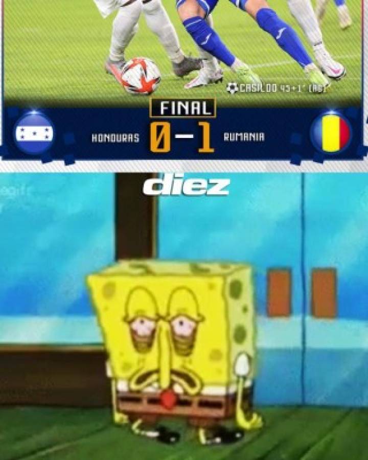 Los memes que dejó la derrota de la Selección sub-23 de Honduras ante Rumania en Tokio 2021
