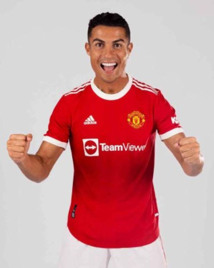 ¿Y el dorsal? Las primeras imágenes de Cristiano Ronaldo con la camisa del Manchester United