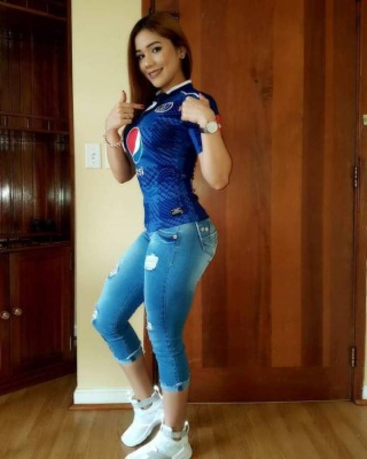 ¡El azul más lindo! Ellas son las aficionadas más hermosas del Motagua