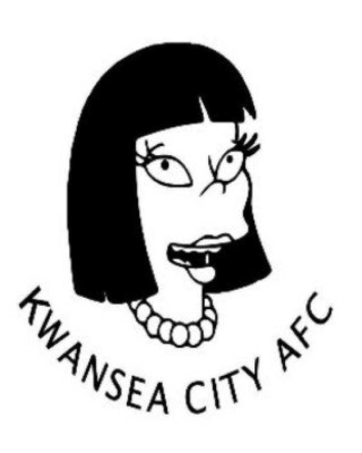 Escudos de clubes de Inglaterra al estilo de los Simpsons