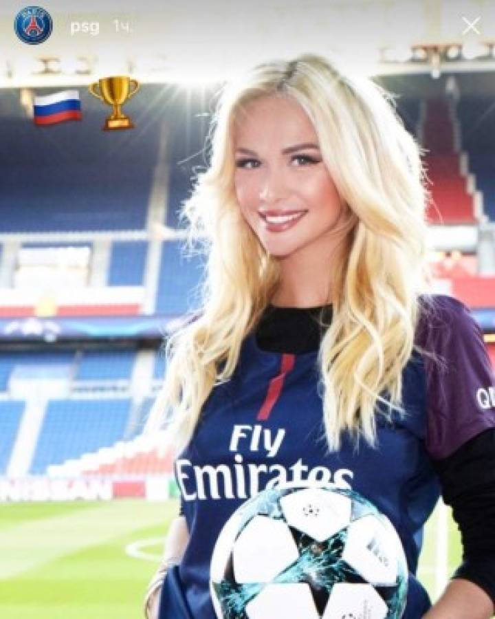 Victoria Lopyreva, la hermosa embajadora del Mundial de Rusia 2018 que conoció la Bombonera