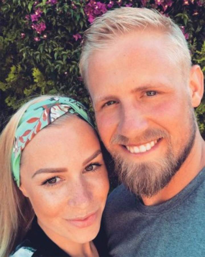 FOTOS: La bella esposa e insipiración del portero danés Kasper Schmeichel en Rusia 2018