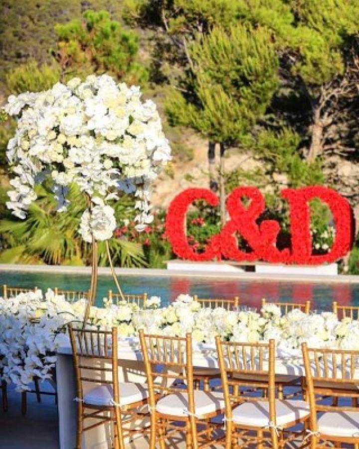 ¡Fiesta de lujo! Cesc Fábregas y Daniella Semaan celebran su boda en Ibiza