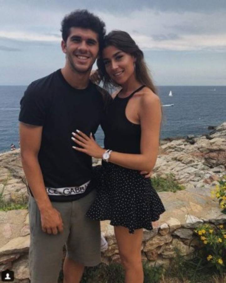 La youtuber e infartante novia del jugador del FC Barcelona, Carles Aleñá