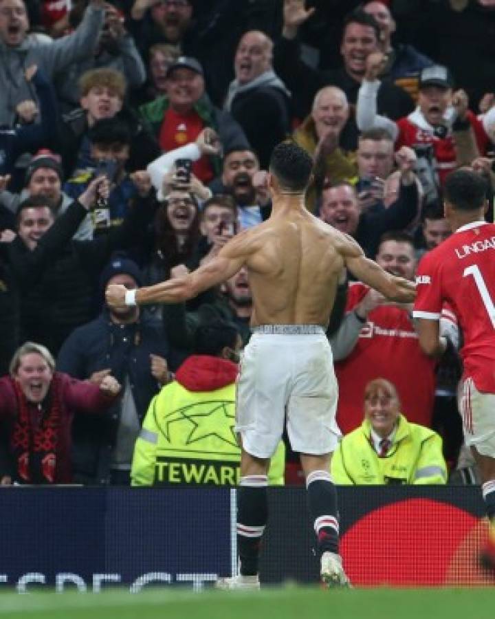 Cristiano Ronaldo pone 'patas arriba' Old Trafford: la locura del portugués tras marcar en la última jugada