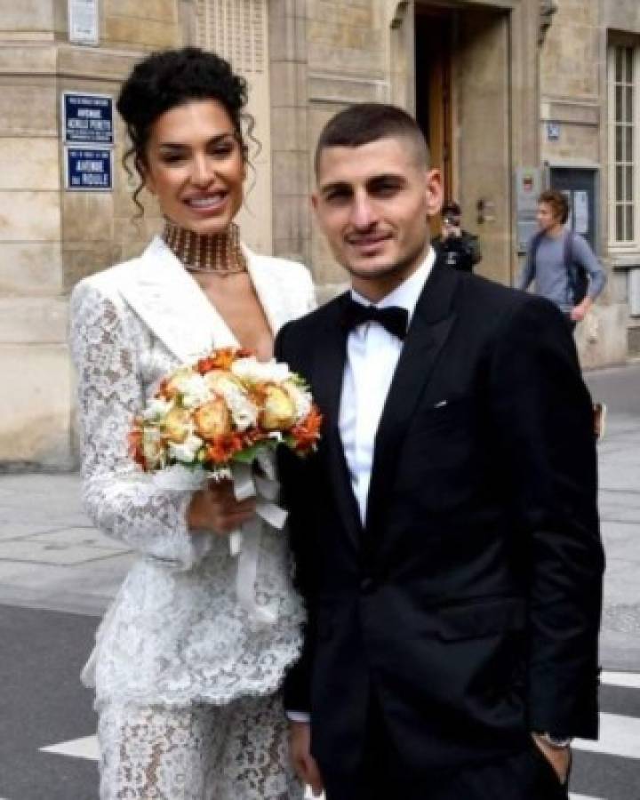 La lujosa boda del futbolista italiano Marco Verratti y la modelo Jessica Aidi: los invitados y ¿el verdarero PSG?   