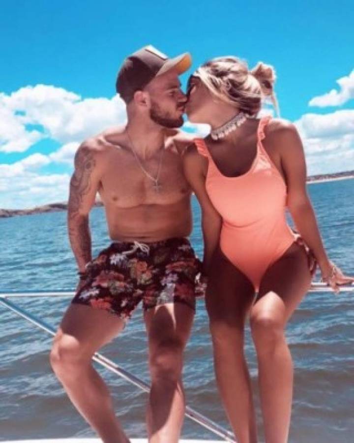 ''Estaba en el baile con unas nenas'': Famoso jugador uruguayo le miente a su novia y esta se destapa en redes