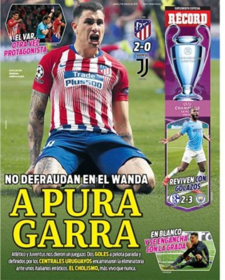 Las portadas internacionales: 'CR7, salva a esta Juve'